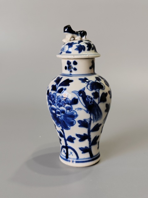 古玩陶瓷清光緒花鳥瓶·全品拍賣，當前價格201元