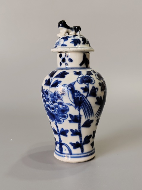 古玩陶瓷清光緒花鳥瓶·全品拍賣，當前價格201元