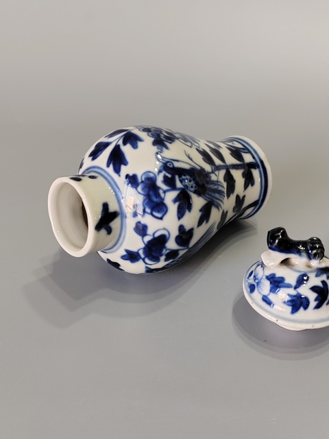 古玩陶瓷清光緒花鳥瓶·全品拍賣，當前價格201元