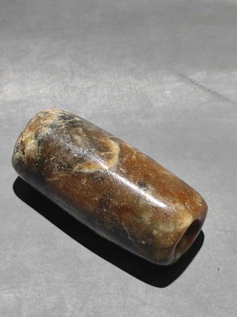 古玩玉器仿古玉勒子真品鑒賞圖