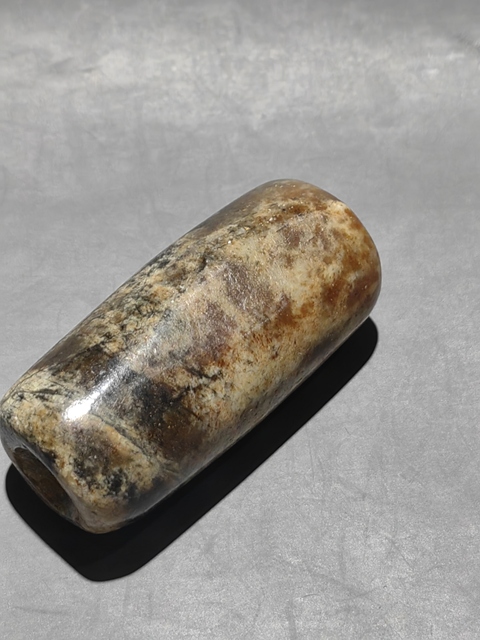 古玩玉器仿古玉勒子真品鑒賞圖