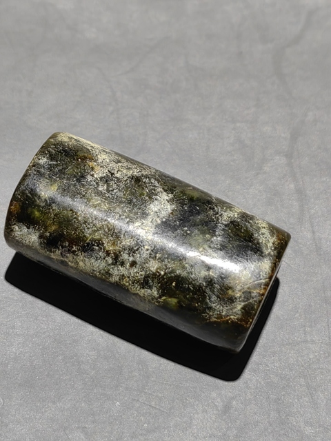 古玩玉器仿古玉勒子真品鑒賞圖