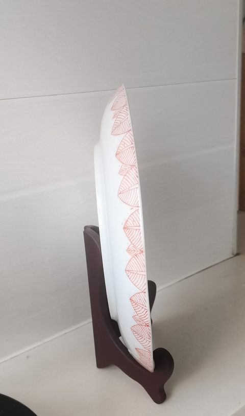 古玩陶瓷五子登科盤真品鑒賞圖