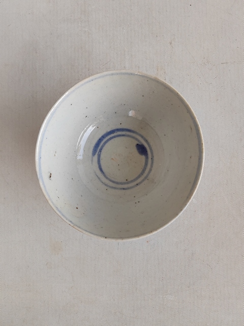 古玩陶瓷青花五彩碗真品鑒賞圖