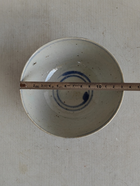 古玩陶瓷青花五彩碗真品鑒賞圖