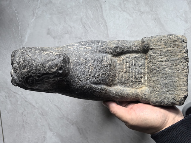 古玩雜項石雕馬真品鑒賞圖