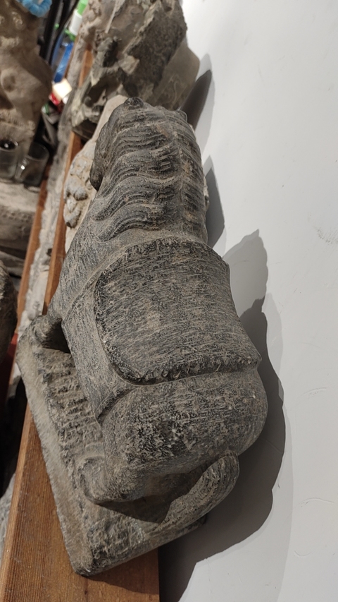 古玩雜項石雕馬真品鑒賞圖