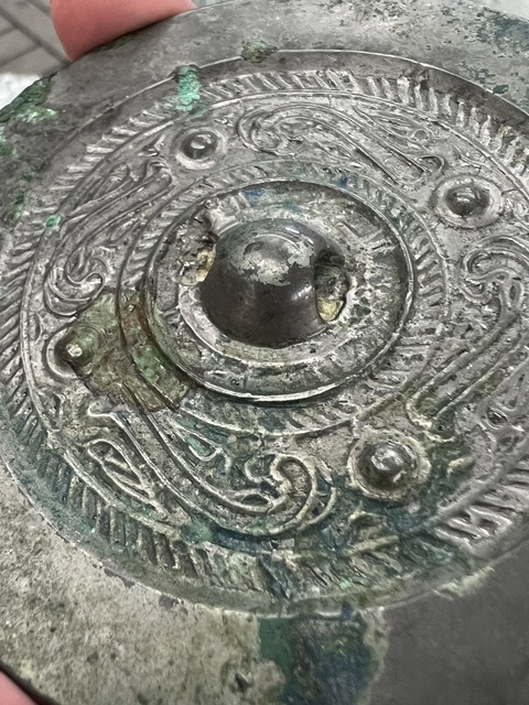 古玩銅器銅鏡真品鑒賞圖
