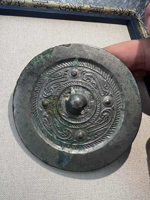 古玩銅器銅鏡真品鑒賞圖