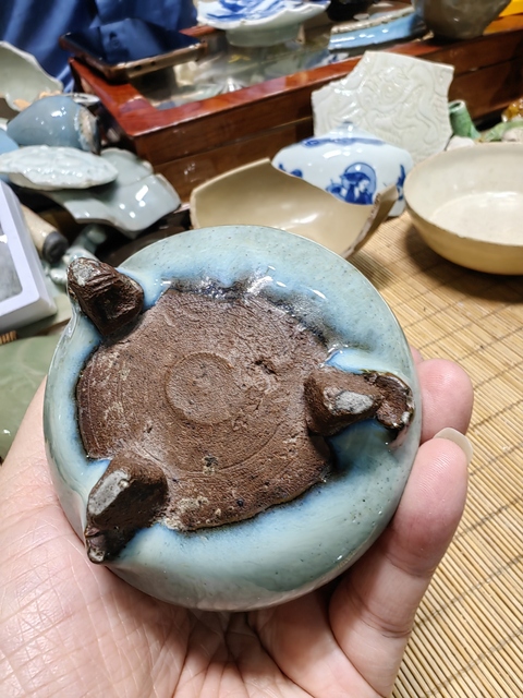 古玩陶瓷鈞窯爐真品鑒賞圖