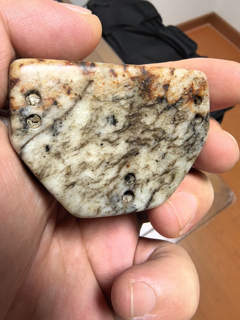 古玩玉器帶扣真品鑒賞圖