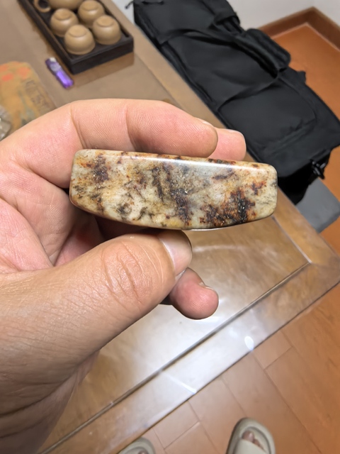 古玩玉器帶扣真品鑒賞圖