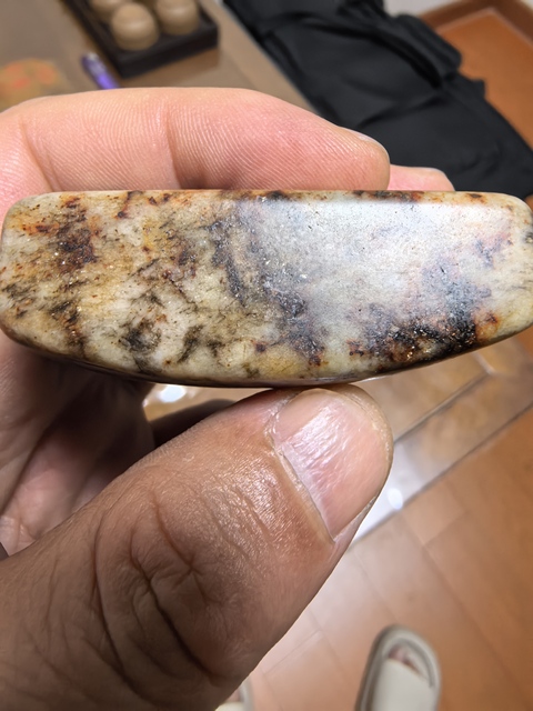 古玩玉器帶扣真品鑒賞圖