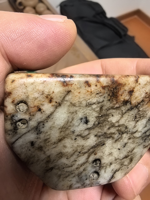 古玩玉器帶扣真品鑒賞圖