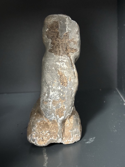 古玩陶瓷漢·灰陶樂技俑真品鑒賞圖
