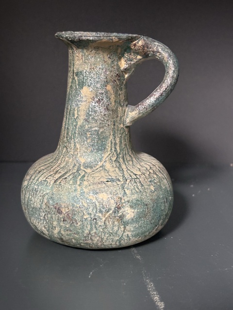 古玩陶瓷薩珊王朝·琉璃壺真品鑒賞圖
