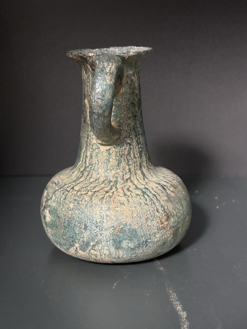 古玩陶瓷薩珊王朝·琉璃壺真品鑒賞圖