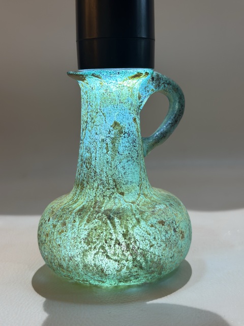 古玩陶瓷薩珊王朝·琉璃壺真品鑒賞圖