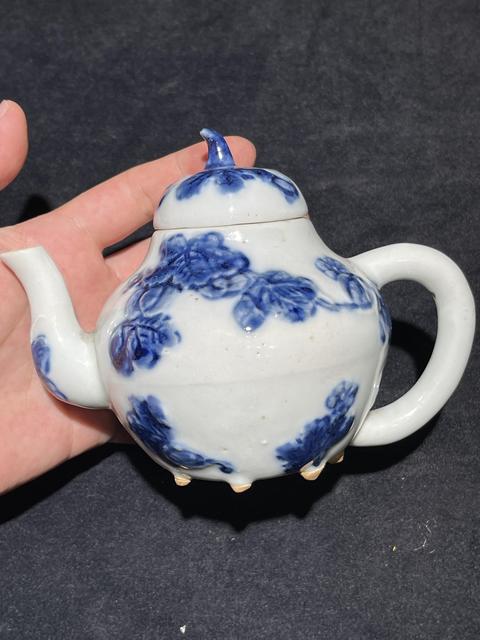 古玩陶瓷青花執(zhí)壺真品鑒賞圖