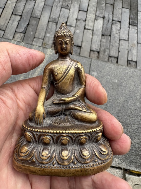 古玩銅器銅造像真品鑒賞圖