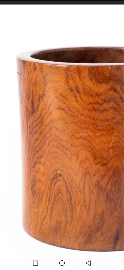 古玩雜項筆筒真品鑒賞圖