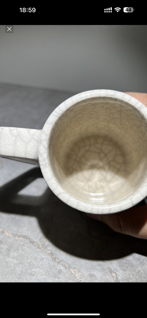古玩陶瓷漳州窯馬克杯真品鑒賞圖
