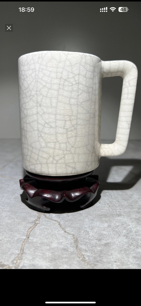 古玩陶瓷漳州窯馬克杯真品鑒賞圖