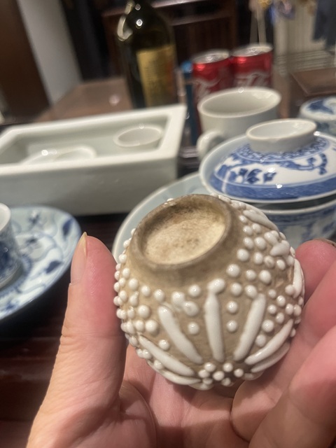 古玩陶瓷珍珠釉水盂真品鑒賞圖