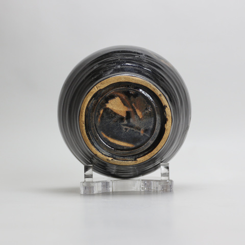 古玩陶瓷鐵銹花嘟嚕瓶真品鑒賞圖