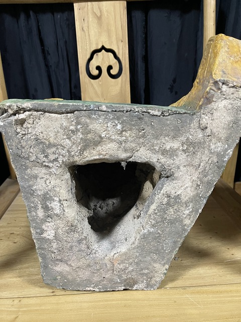 古玩陶瓷琉璃釉人物造像真品鑒賞圖