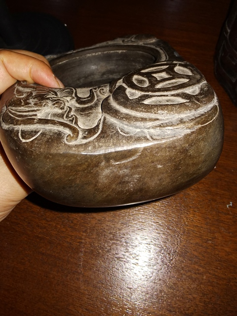 古玩雜項澄泥硯真品鑒賞圖