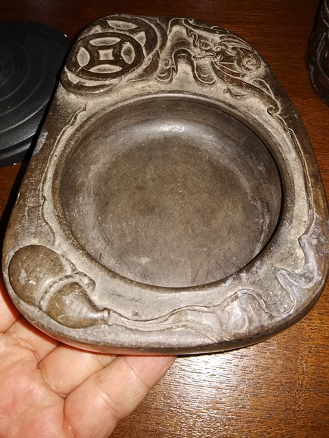 古玩雜項澄泥硯真品鑒賞圖