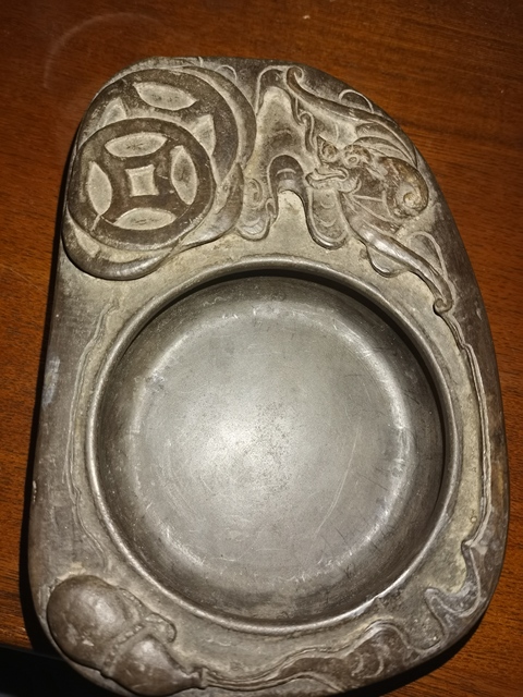 古玩雜項澄泥硯真品鑒賞圖
