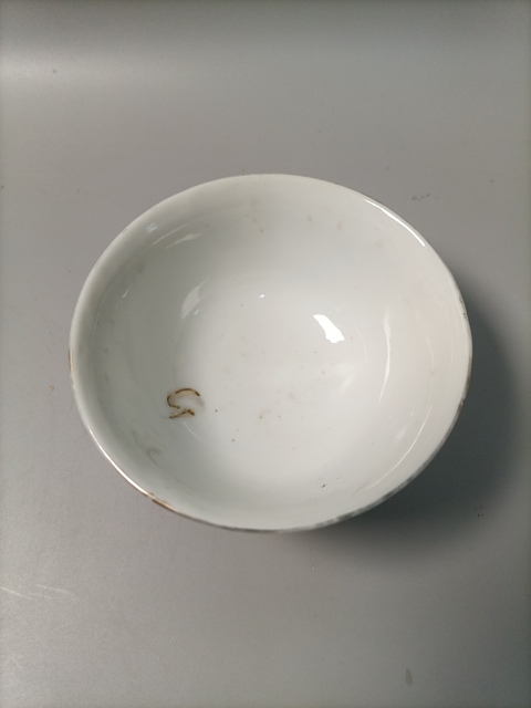 古玩陶瓷民國淺絳彩青綠山水茶園拍賣,當前價格568元