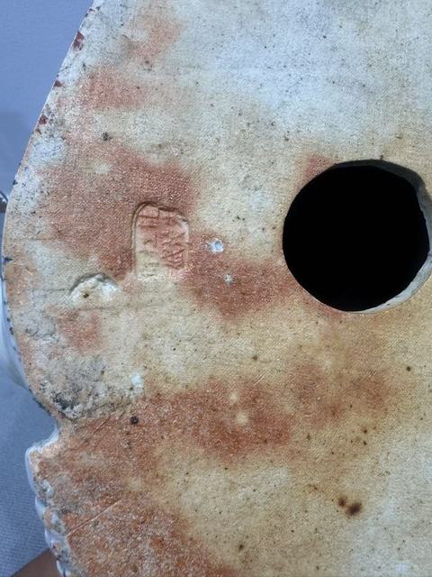 古玩陶瓷粉彩花卉彌勒笑佛真品鑒賞圖