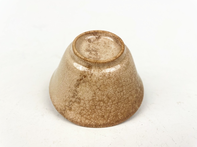 古玩陶瓷清末民初·哥釉杯真品鑒賞圖