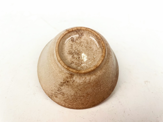 古玩陶瓷清末民初·哥釉杯真品鑒賞圖