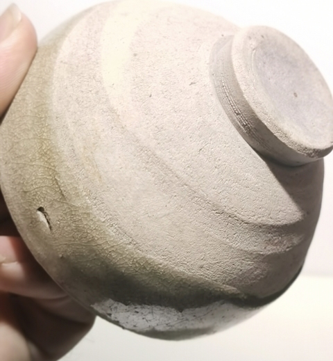 古玩陶瓷岳州窯青釉茶碗真品鑒賞圖