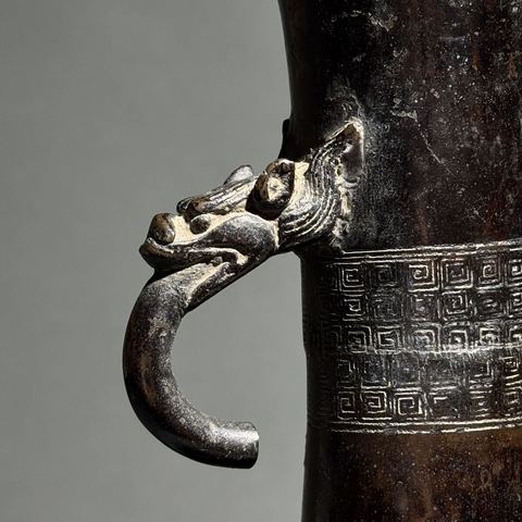 古玩銅器銅瓶真品鑒賞圖