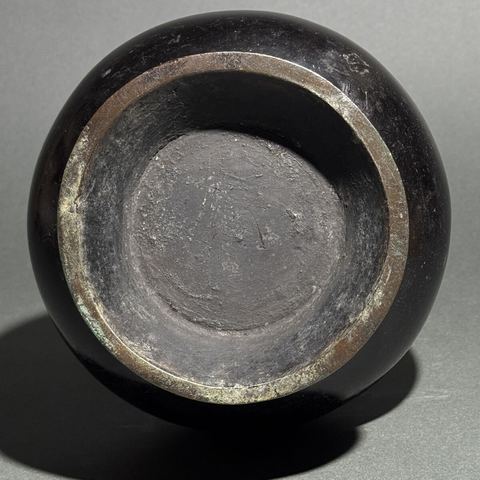 古玩銅器銅瓶真品鑒賞圖