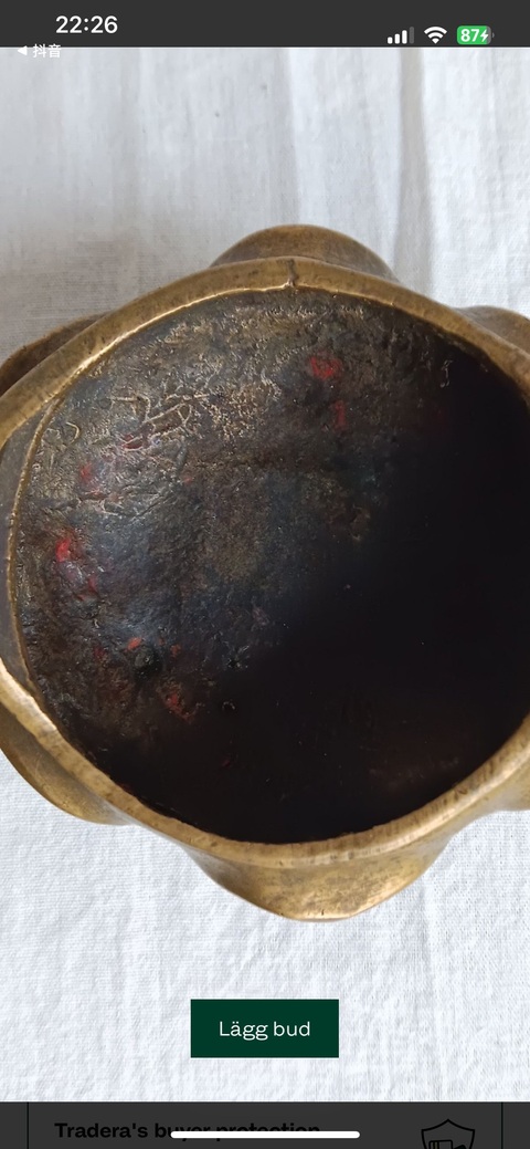 古玩銅器銅爐真品鑒賞圖