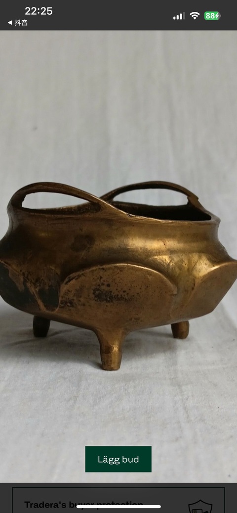 古玩銅器銅爐真品鑒賞圖
