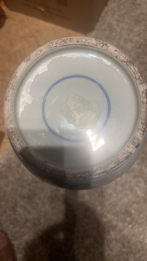 古玩陶瓷人物紋五彩棒槌瓶真品鑒賞圖