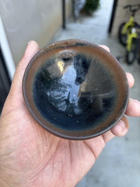 古玩陶瓷建窯茶盞真品鑒賞圖