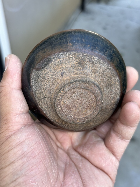 古玩陶瓷建窯茶盞真品鑒賞圖