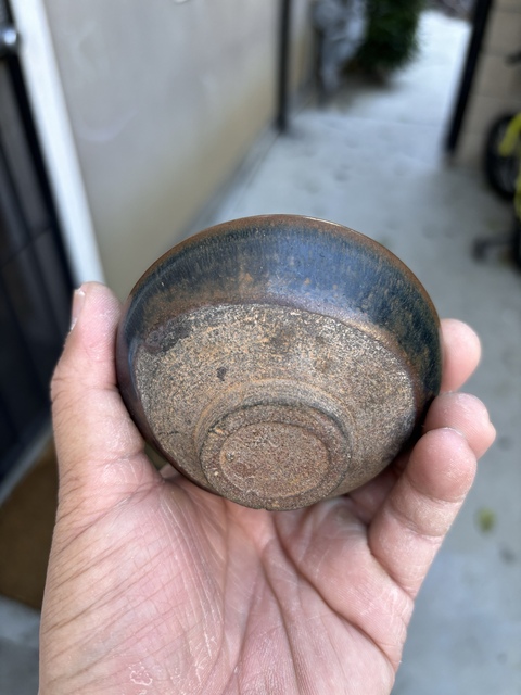 古玩陶瓷建窯茶盞真品鑒賞圖