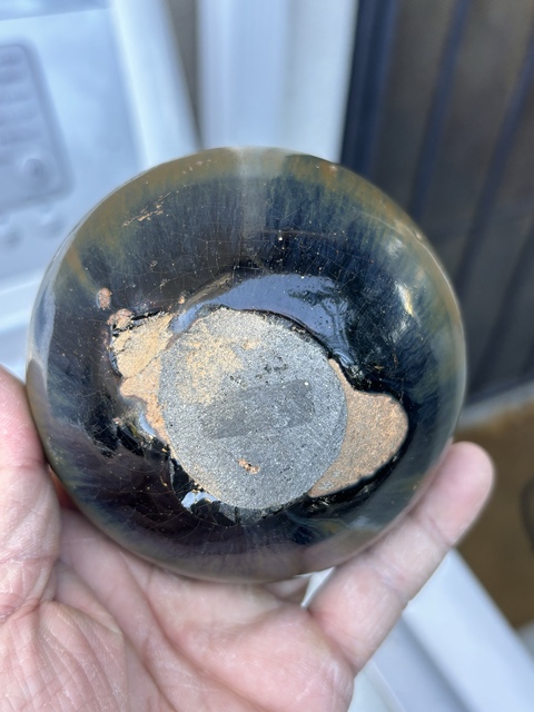 古玩陶瓷建窯茶盞真品鑒賞圖