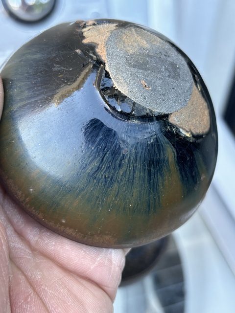 古玩陶瓷建窯茶盞真品鑒賞圖