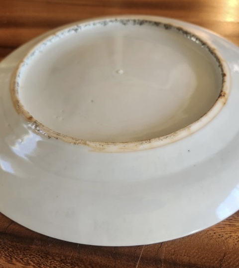 古玩陶瓷粉彩盤真品鑒賞圖