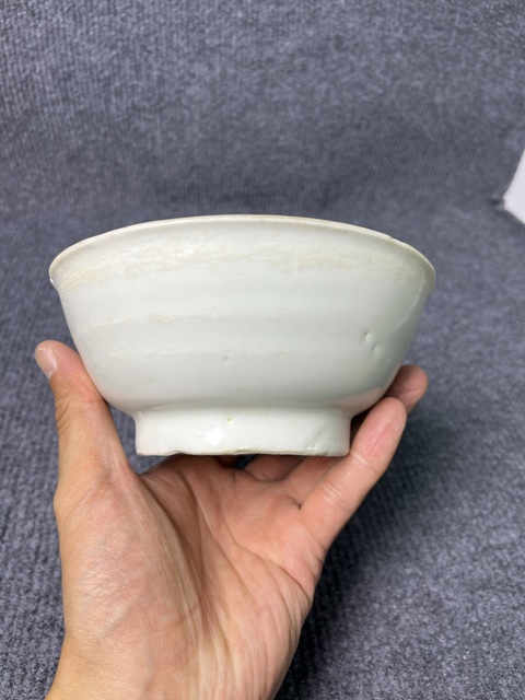 古玩陶瓷甜白釉碗拍賣,當(dāng)前價格2588元